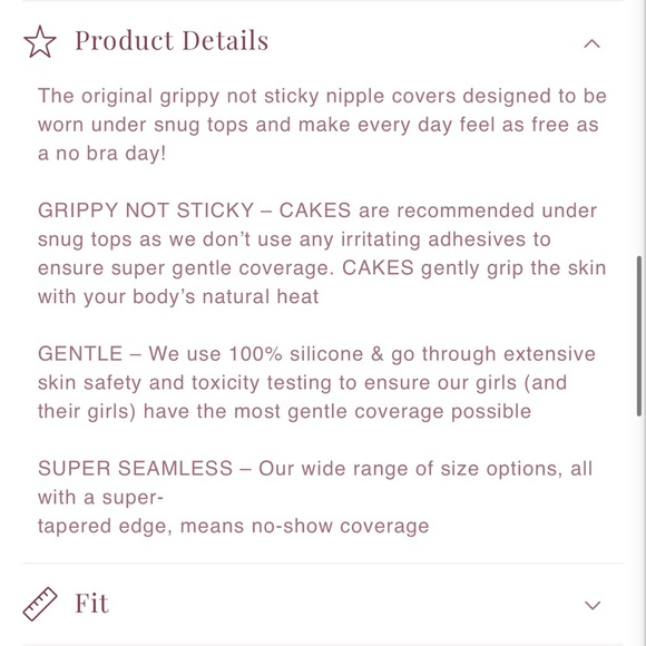 Cakes Nipple Covers - Picture 4 of 6